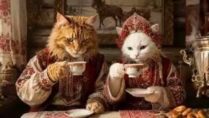 Очаровательные коты и кошечки..Улыбнитесь! На окошке два цветочка .Котоистории (автор 369 Cats) 🐱