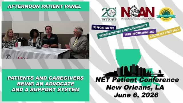 NCAN New Orleans Patient Conference 2026 - Advocacy, Patient & Caregiver Panel