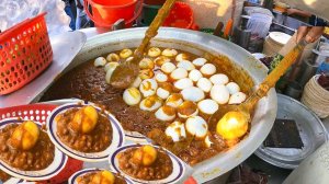 Безумнейшая масала дхал-мури из утиных яиц в мире🤡 Полезная и вкусная уличная еда!