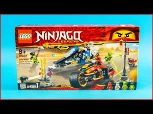 LEGO NINJAGO 70667 Мотоцикл Кая и Снегоход Зейна — Распаковка