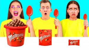 Большая, Средняя или Маленькая Тарелка Челлендж # Удивительные Кухонные Рецепты Fun Fun Challen