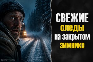 Свежие следы вели туда, где никого нет