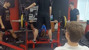Соревнования ФПР по жиму лёжа 08.08.2026. Первая попытка вес взят.
