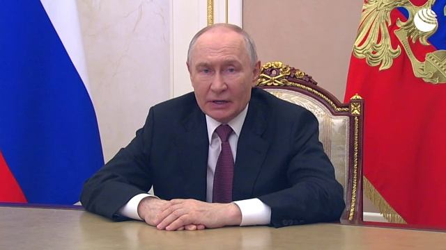 Поздравление с днем строителя от президента РФ Владимира Путина