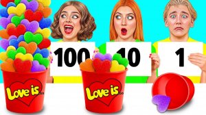 100 Слоев Еды Челлендж # Кулинарная Битва с Едой от Funny DO Challenge