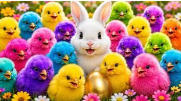 Милые животные: цыплята, кролики, уточки и карпы кои! 😍🐥🐇