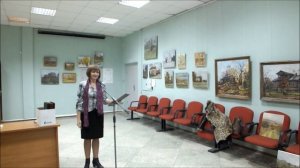 Открытие выставки по результатам XI-го пленэра «Мусатовская осень», ККЗ«Мир», г.Таруса, 22.10.2016г.