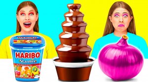 Шоколадный Фонтан Челлендж # Удивительные Кулинарные Моменты от