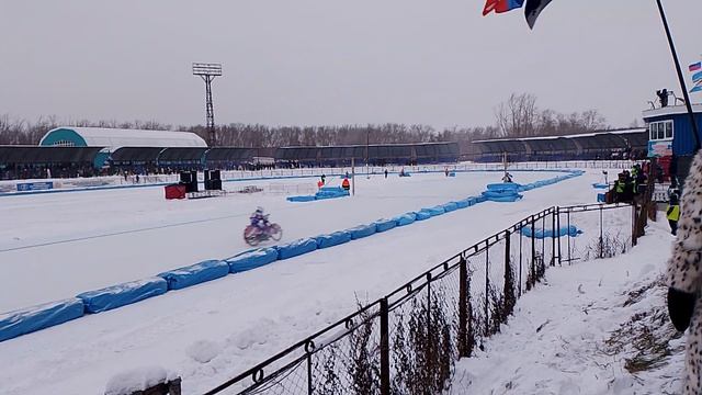17 заезд 2 день 2 этап КЧР по мотогонкам на льду Каменск-Уральский 21.12.2025 #спидвей