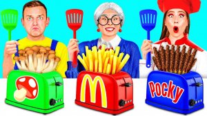 Кулинарный Челлендж# Я против Бабушки # Простые Кулинарные Рецепты