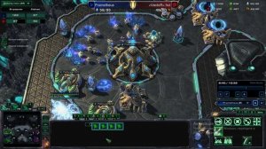 SC2 золото. ZvP попался хороший протос. Учимся товарищи