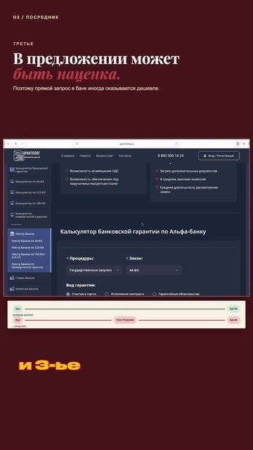 Вот 3  причины почемы вы переплачиваете при подборе банковской гарантии