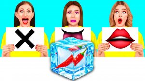 Откуси Лизни или Ничего Челлендж # Вкусные Кулинарные Хитрости с TeenTeam Challenge