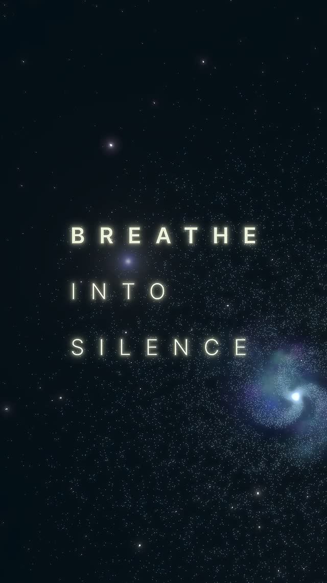 Breathe Into Silence — Beyond The Stillness | Aeris Loom