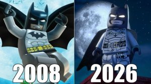 Эволюция серии игр Lego Batman [2008-2026]