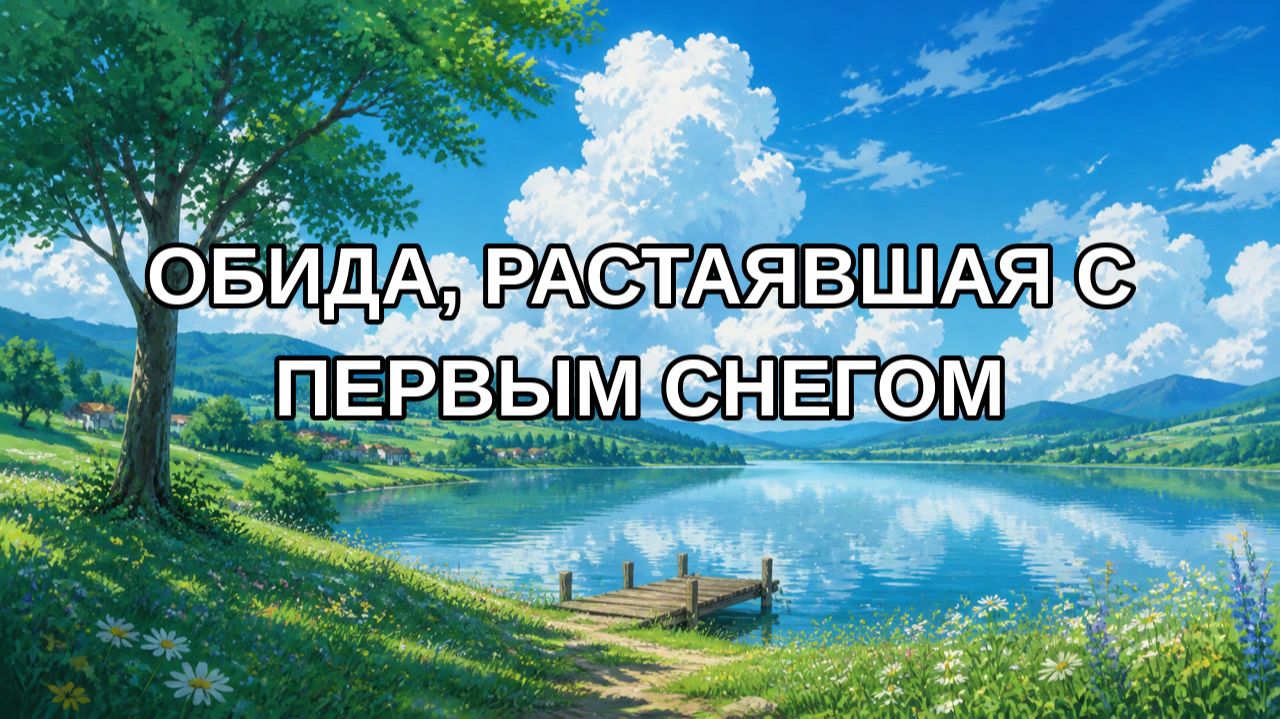 Обида, растаявшая с первым снегом
