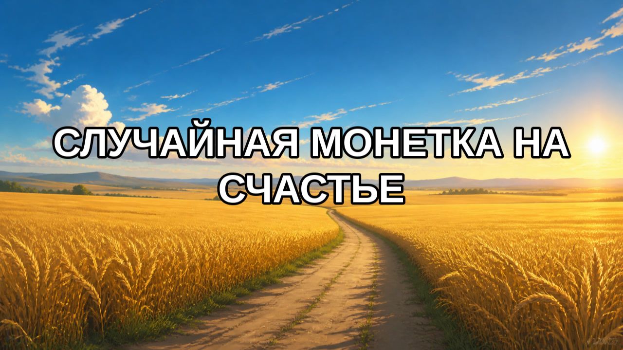 Случайная монетка на счастье