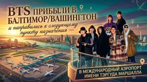 Наконец‑то — путешествие BTS из Бостона в Балтимор!/ ОЗВУЧКА TANIY/ ...