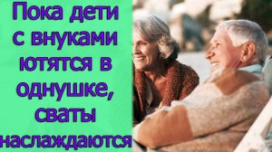Пока дети с внуками ютятся в однушке, сваты наслаждаются жизнью. Истории из жизни