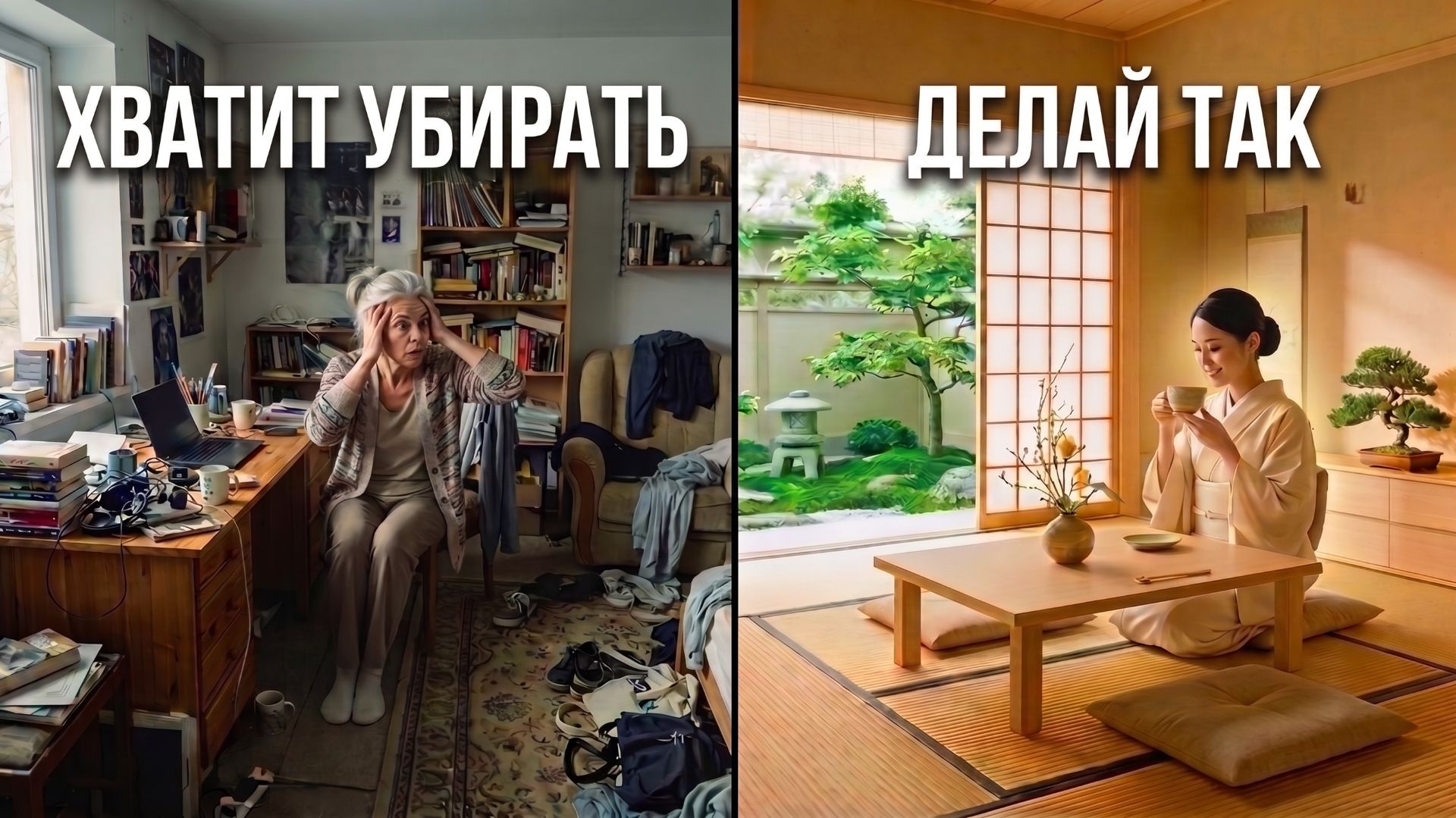 Хватит Убирать в Доме! 8 Японских Привычек, Которые ВСЁ сделают За ВАС
