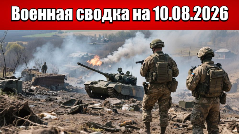«Прорыв в Запорожье: ВС РФ дожимают врага в Малой Токмачке и Орехове!»: Военная сводка на 10.08.2026