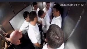 Падение лифта в многоэтажке Махачкалы попало на видео