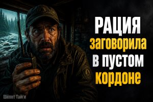 Рация в пустом кордоне позвала егеря к реке