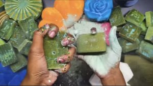 ASMR crush chalk 🌈