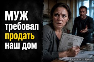 Муж потребовал продать дом и скрыл правду