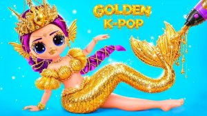 Преображение Руми в Русалку! Поделки в стиле K-Pop Demon Hunters!