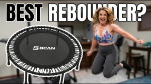 REBOUNDER UPGRADE!  BCAN 38'' Soft Land Pro Rebounder Trampoline Review #ad