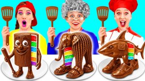 Кулинарный Челлендж# Я против Бабушки # Эпичные Лайфхаки и Рецепты от PaRaRa Challenge