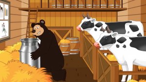 Мультики для детей. Медведь Боря и его ферма. Для малышей. Мультики развивающие.