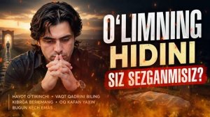 Saidxon UZ - «O‘limning Hidini Siz Sezganmisiz?» (Yurakni Larzaga Soluvchi She'r va Qo‘shiq) [4K]
