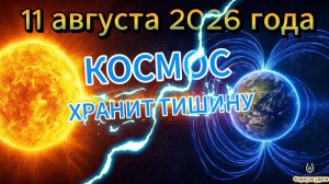 Магнитные бури на 11 августа 2026 года