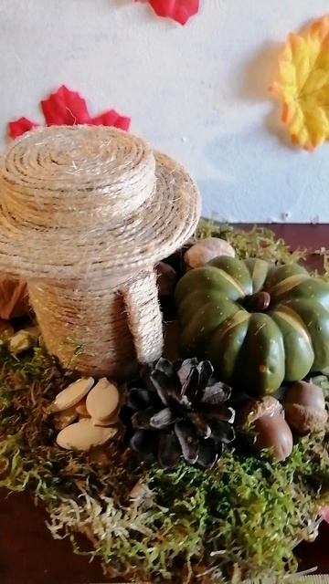 Поделка из даров природы 