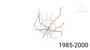 Эволюция метро Москвы (простите за обман времени)
