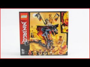 LEGO NINJAGO 70674 Огненный клык — распаковка конструктора