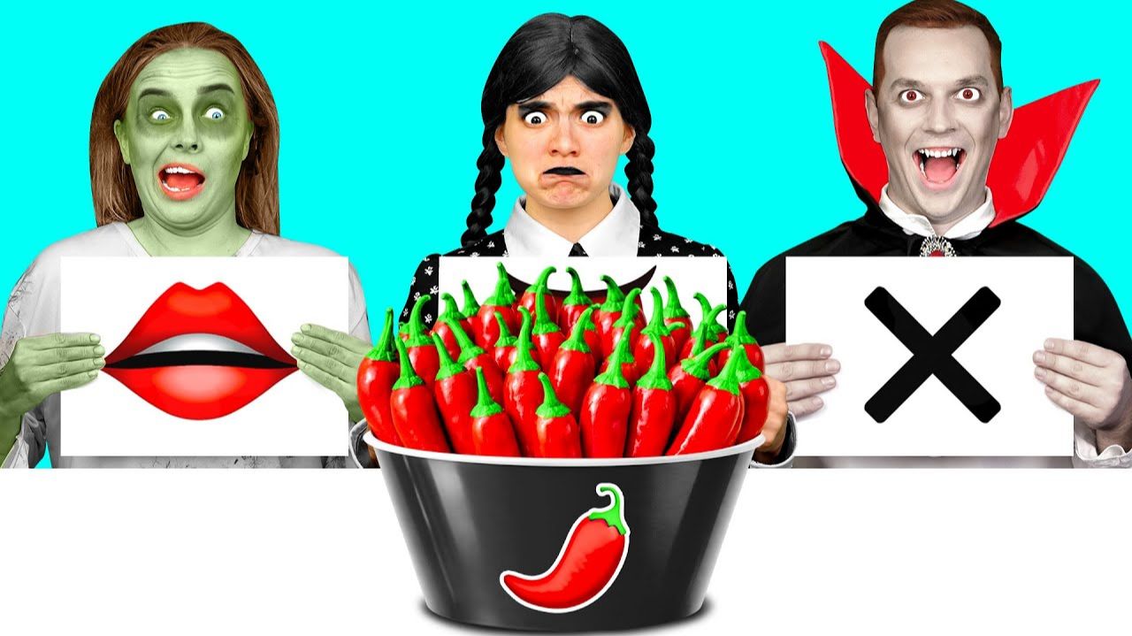 Откуси Лизни или Ничего Челлендж # Смешные Ситуации и Неудачи