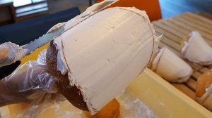пончики с молочным кремом - корейская уличная еда
