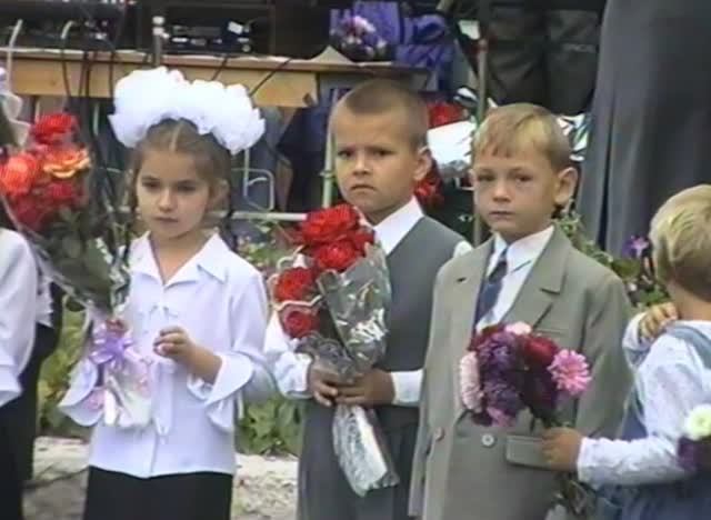 Мы пришли в первый класс... 2003 год
