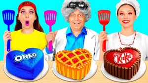 Кулинарный Челлендж# Я Против Дедушки # Съедобная Битва от Fun Fun Challenge