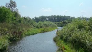 Река Куро-Искитим в Кемерово.
