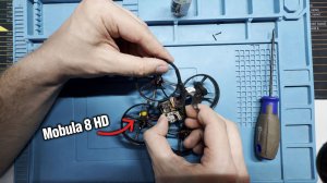 Mobula 8 HD на DJI O4 Lite — Разбираю и покрываю лаком. Влагоизоляция за 10 минут