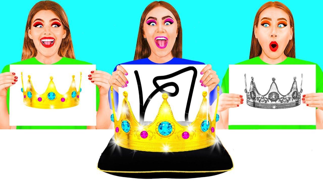 Кто лучше нарисует предмет, получит его # Сумасшедший Челлендж от TeenTeam Challenge