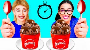 Веселый Челлендж с Едой # Забавные Кухонные Лайфхаки от Ideas4Fun Challenge
