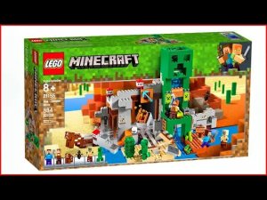 LEGO Minecraft 21155 Шахта Крипера — быстрая сборка для коллекционеров