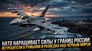 ✈️ НАТО у самого порога: истребители на взлете в Румынии, разведка кружит над морем