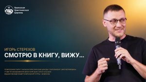 «Смотрю в книгу, вижу...» - Игорь Стерехов