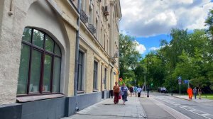 Москва летняя прогулка по Малой Бронной стильные улицы и городская атмосфера ☀️